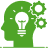 Creativity and innovation icon